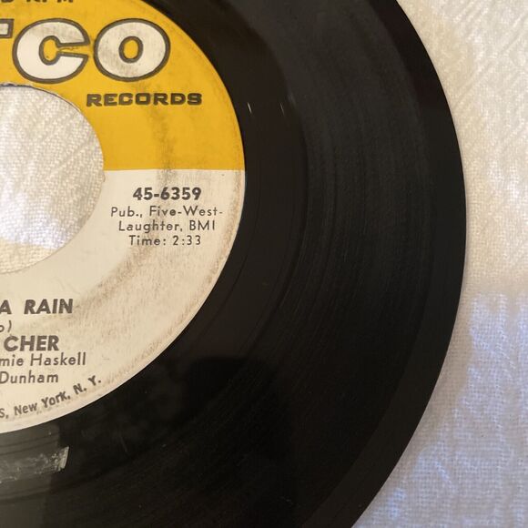 Sonny And Cher I Got You Babe/It’s Gonna Rain 45RPM ATCO Records 1965 - Picture 12 of 13